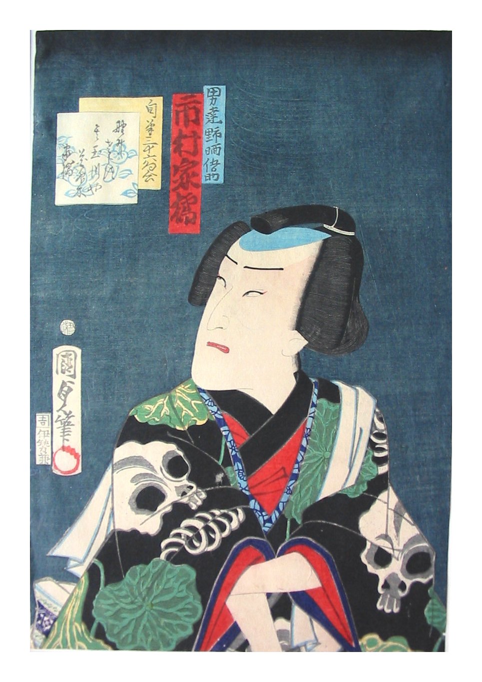 Kunisada II Nozarashi Gosuke